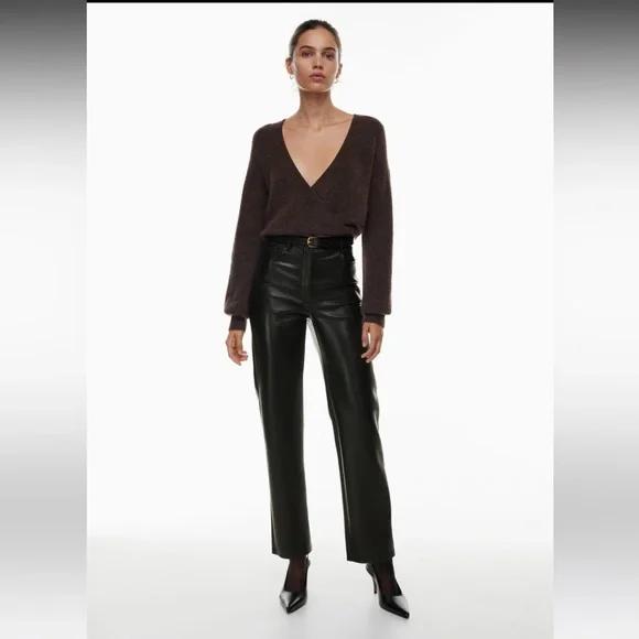 Aritzia Leather Pants - Picture 6 of 6